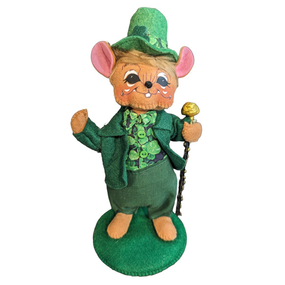 Annalee Saint Patrick's Day 6in Irish Boy with Shillelagh - Gift Wrapped! - Picture 2 of 4